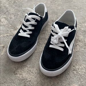 Lightly used sneakers